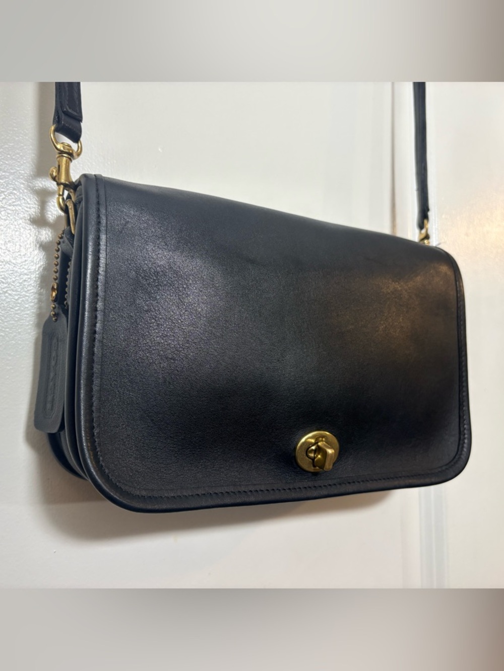 1998 Coach Pocket Purse #9755 Vintage Crossbody - Picture 8 of 16
